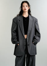 Old Money Shoulder Pad Suit Set